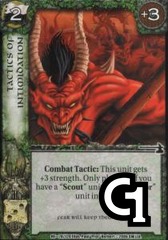 Tactics Of Intimidation